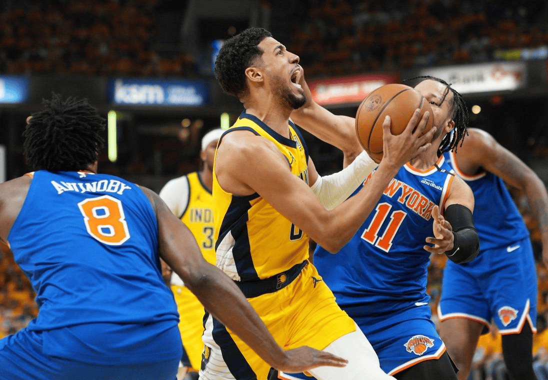 步行者对抗尼克斯，胜利在望